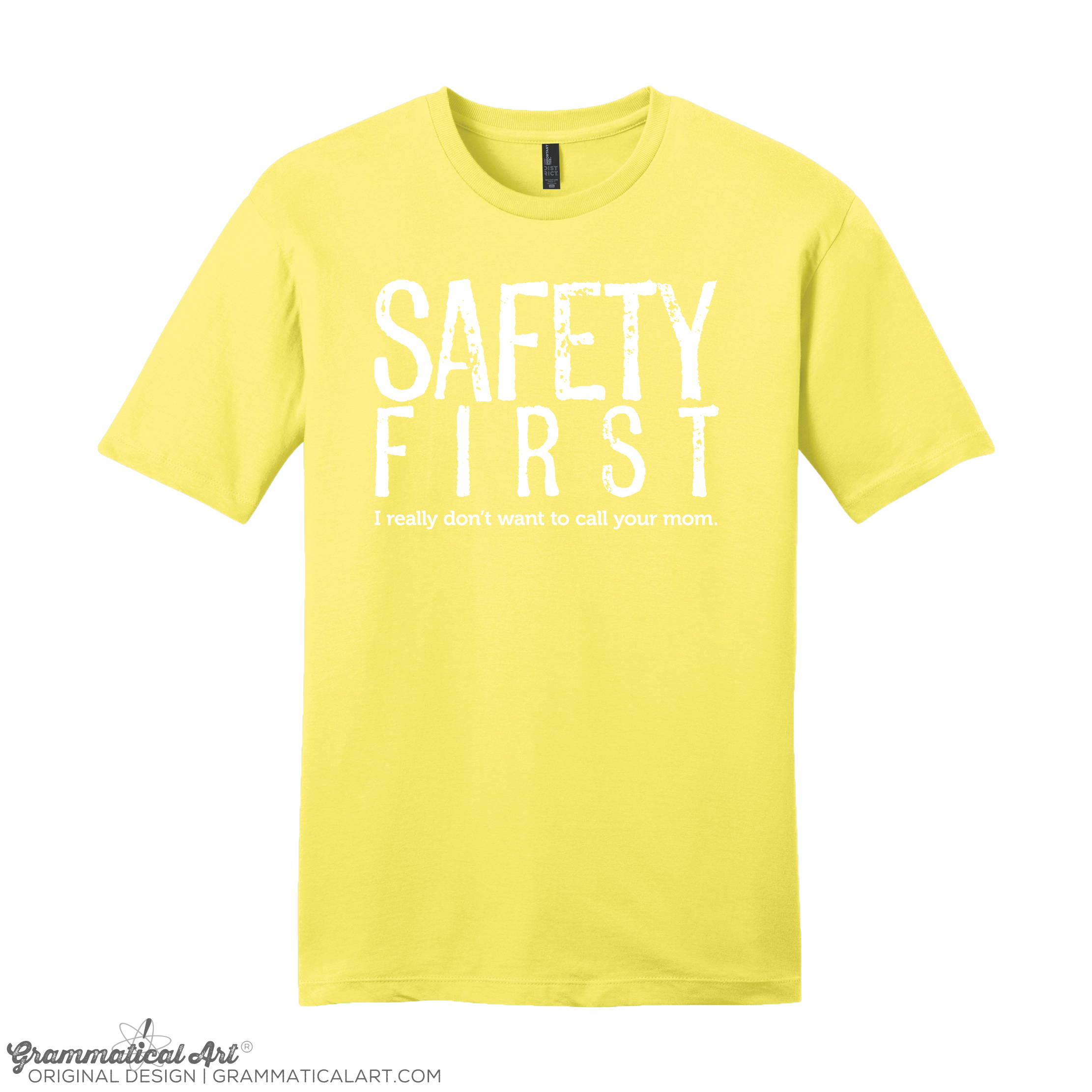 Women’s Safety First Shirt | Grammatical Art