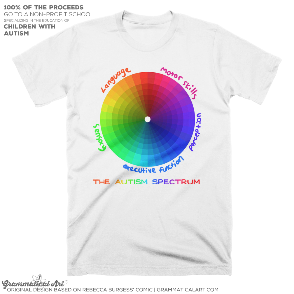 The Autism Spectrum Grammatical Art   Autism Spectrum New Mens 