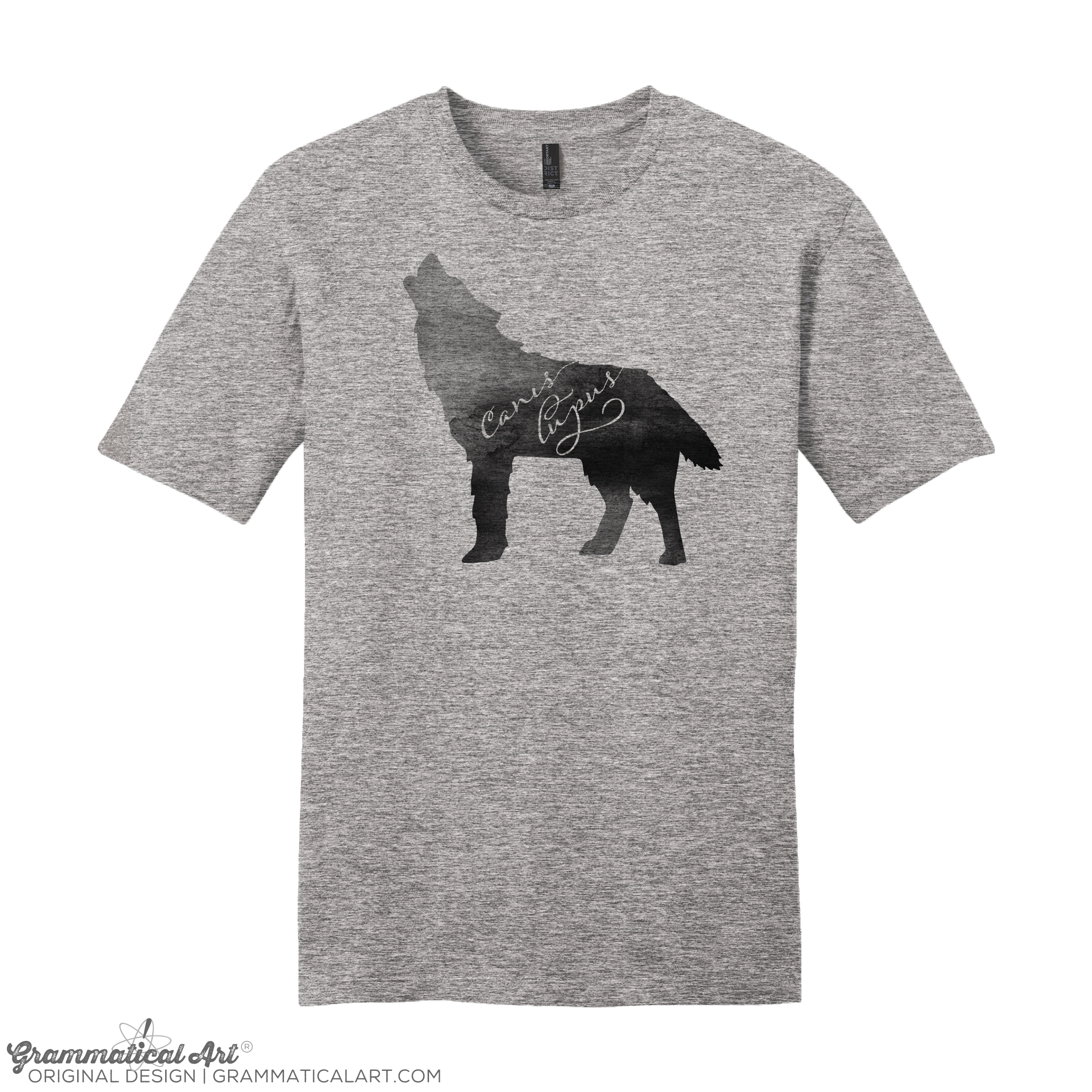 Men’s Wolf Shirt | Grammatical Art