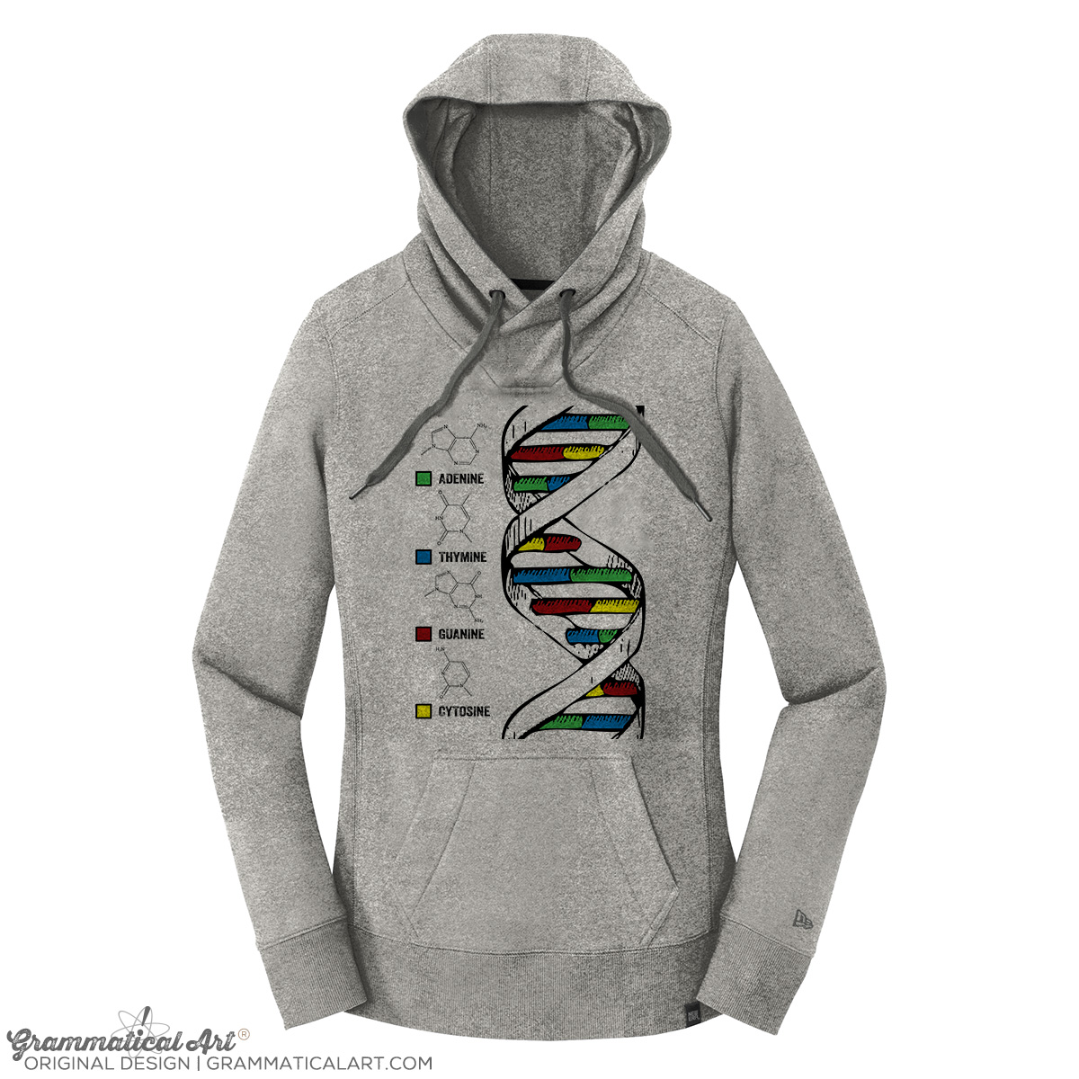 Download DNA Hoodie Science Hoodie | Grammatical Art